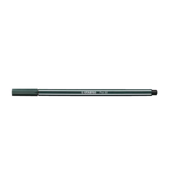 Marcador, Pen 68, Punta 1.0 mm, Verde Tierra, Unidad